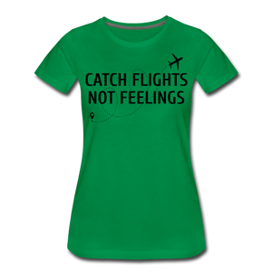 Hip Hop & Boujee's "Catch Flight" Tee Collection - kelly green