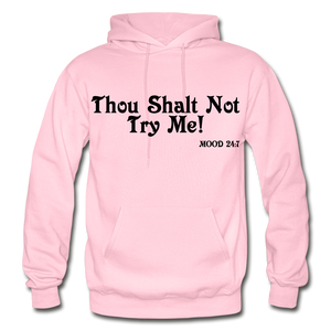 Hip Hop & Boujee's "Shalt Not" Hoodies Collection - light pink