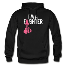 Load image into Gallery viewer, Hip Hop &amp; Boujee&#39;s &quot;Fighter&quot; Hoodie Collection - black