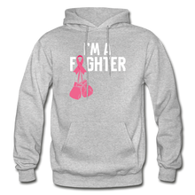 Load image into Gallery viewer, Hip Hop &amp; Boujee&#39;s &quot;Fighter&quot; Hoodie Collection - heather gray