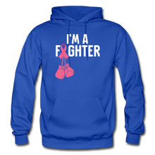 Load image into Gallery viewer, Hip Hop &amp; Boujee&#39;s &quot;Fighter&quot; Hoodie Collection - royal blue