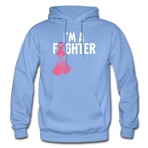 Hip Hop & Boujee's "Fighter" Hoodie Collection - carolina blue