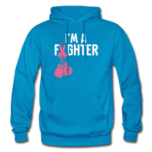 Load image into Gallery viewer, Hip Hop &amp; Boujee&#39;s &quot;Fighter&quot; Hoodie Collection - turquoise