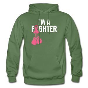 Hip Hop & Boujee's "Fighter" Hoodie Collection - military green