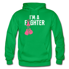 Load image into Gallery viewer, Hip Hop &amp; Boujee&#39;s &quot;Fighter&quot; Hoodie Collection - kelly green