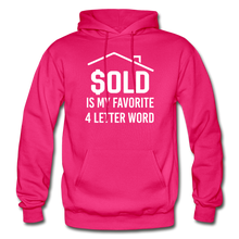 Load image into Gallery viewer, Hip Hop &amp; Boujee&#39;s &quot;Sold&quot; Hoodie Collection - fuchsia