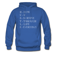 Load image into Gallery viewer, Hip Hop &amp; Boujee&#39;s &quot;Hustle&quot; Hoodie - royal blue