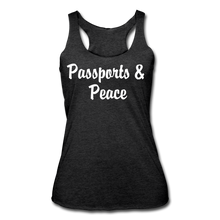 Load image into Gallery viewer, Hip &amp; Boujee&#39;s Passports Tank - heather black