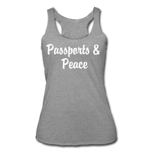 Load image into Gallery viewer, Hip &amp; Boujee&#39;s Passports Tank - heather gray